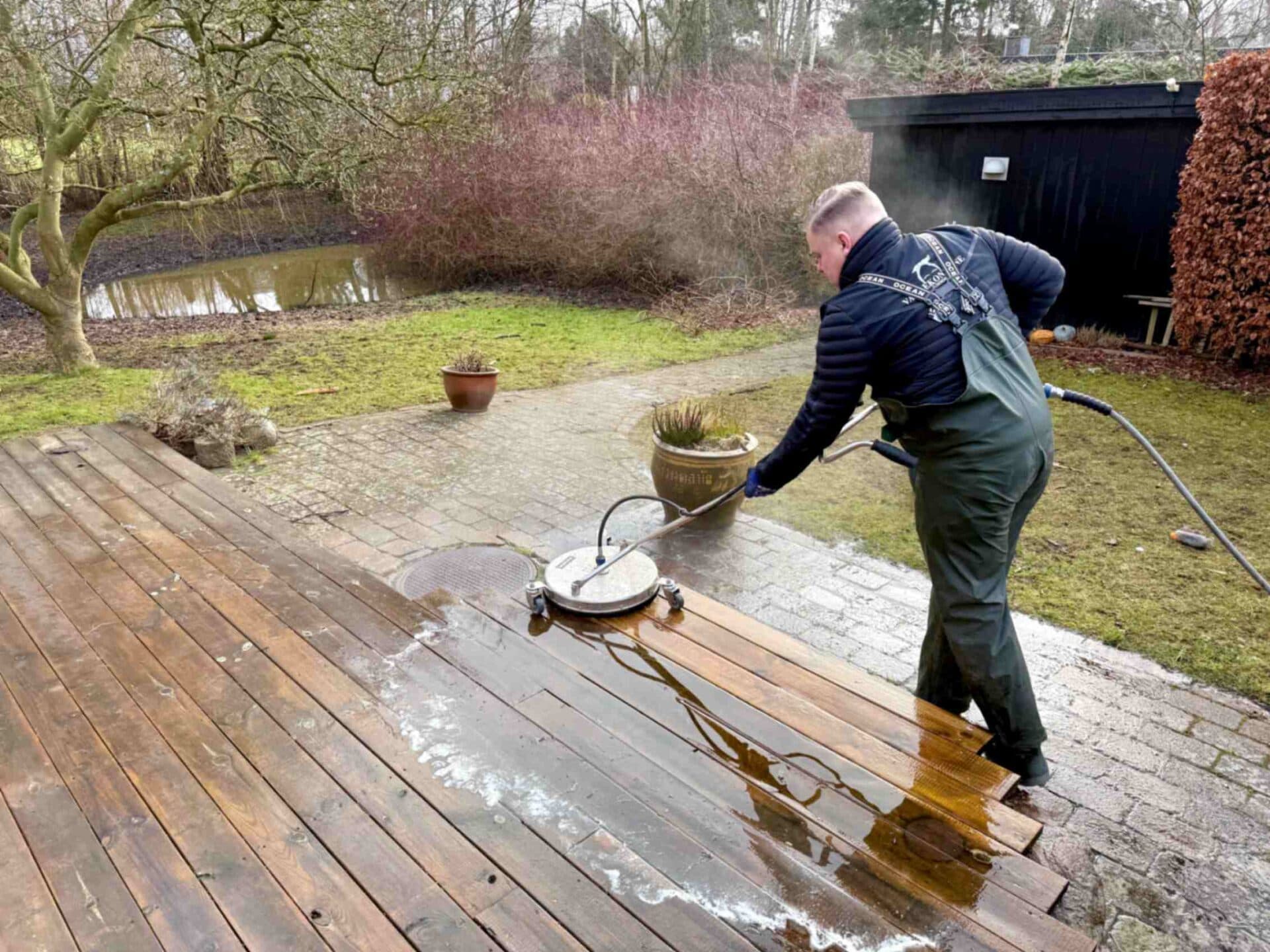 Professionel træterrasserens med garanti
